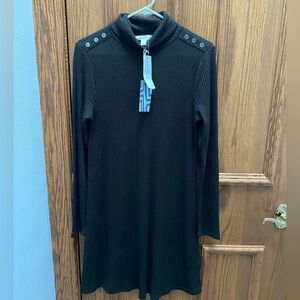 Market & Spruce Gracelynn Brown Knit Dress NWT M